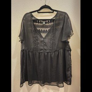 Torrid blouse with empire waist size 3